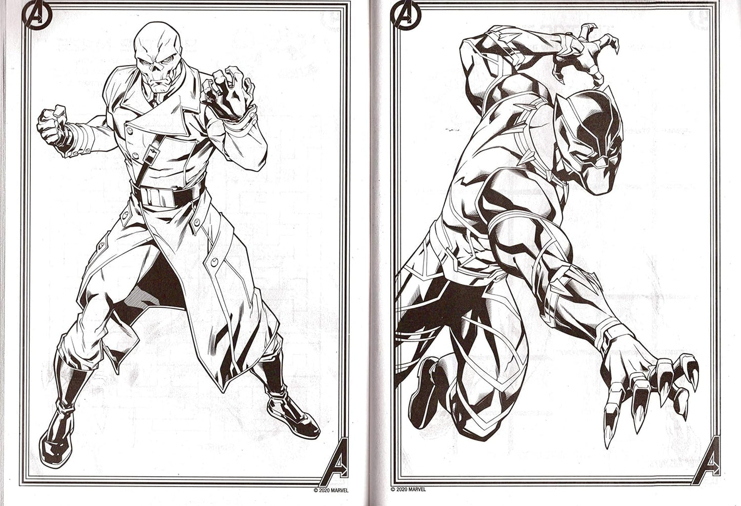 Marvel Avengers - Jumbo Coloring & Activity Book - Defenders of Earth