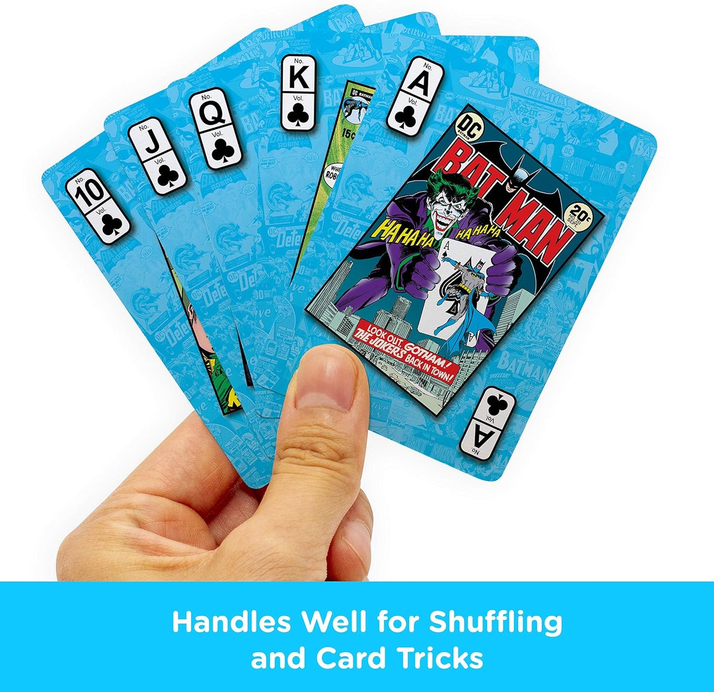AQUARIUS DC Batman Playing Cards - Batman Themed Deck of Cards