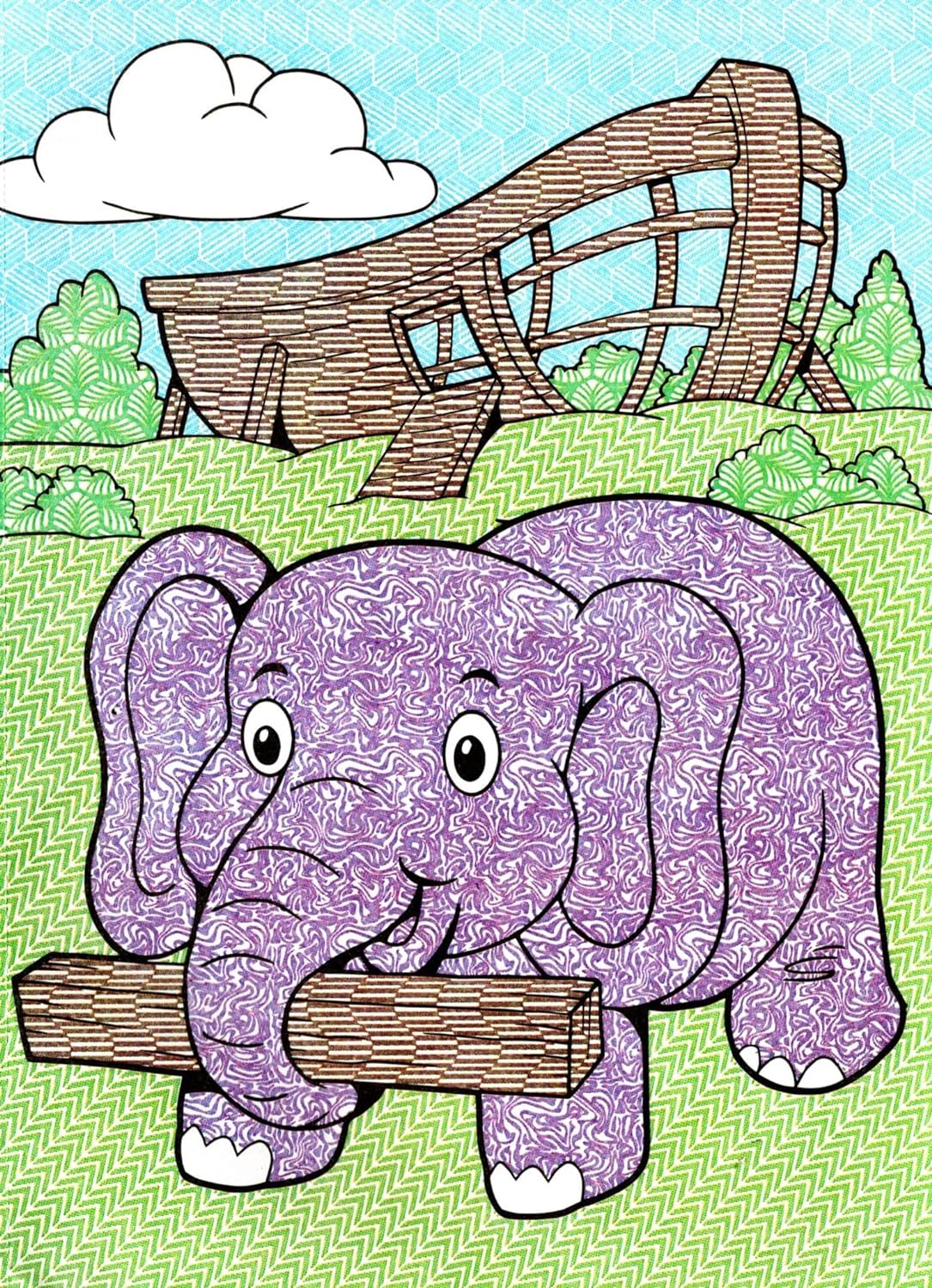 A Paint with Water - Book from the Bible - Just Add Water - Coloring Books Set