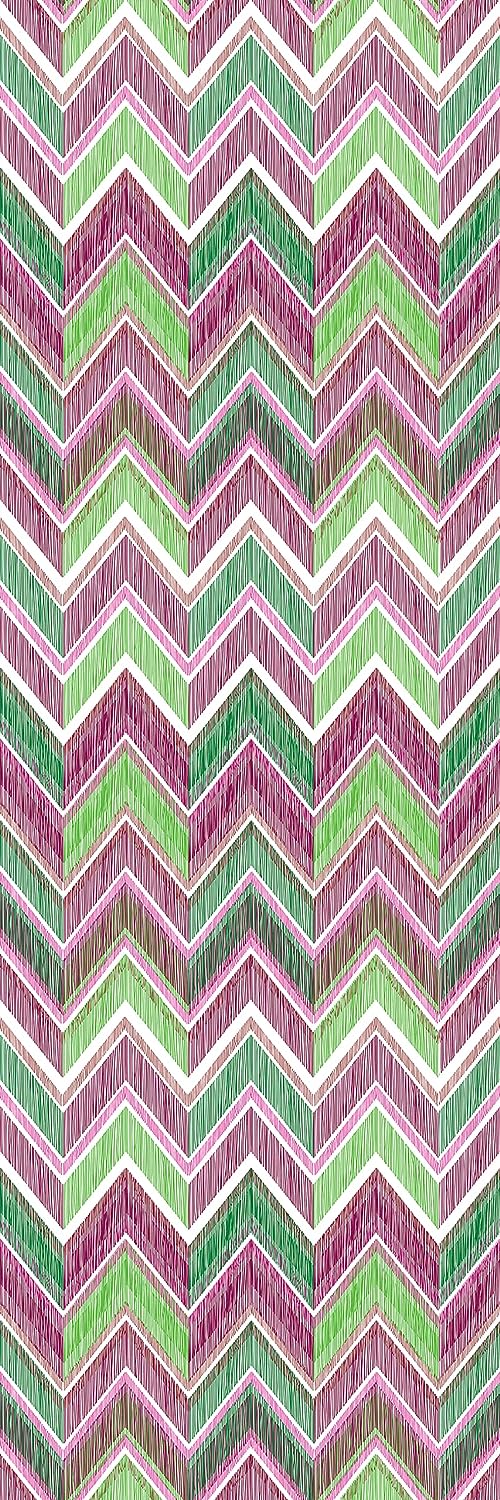 PELICAN INDUSTRIAL Deluxe School Locker Magnetic Wallpaper (Full Sheet Magnetic) - Full Cover Standard Half Lockers Pack of 12 Sheets - (Chevron vr58)