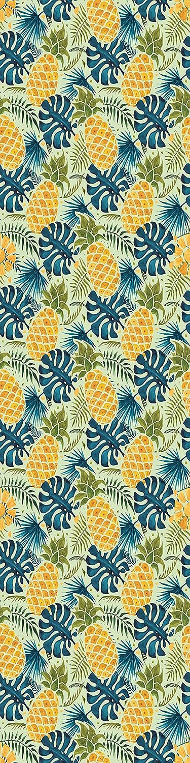 PELICAN INDUSTRIAL Magnetic Locker Wallpaper (Full Sheet Magnetic) - Trimmable, Easy Install, Remove & Reuse - (Tropical Leaves) - Pack of 3 Sheets (vb041)