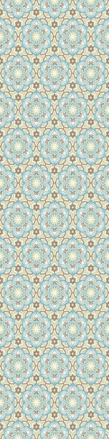 PELICAN INDUSTRIAL Magnetic Locker Wallpaper (Full Sheet Magnetic) - Trimmable, Easy Install, Remove & Reuse - Pack of 3 Sheets - Geometric Pattern (vb048)