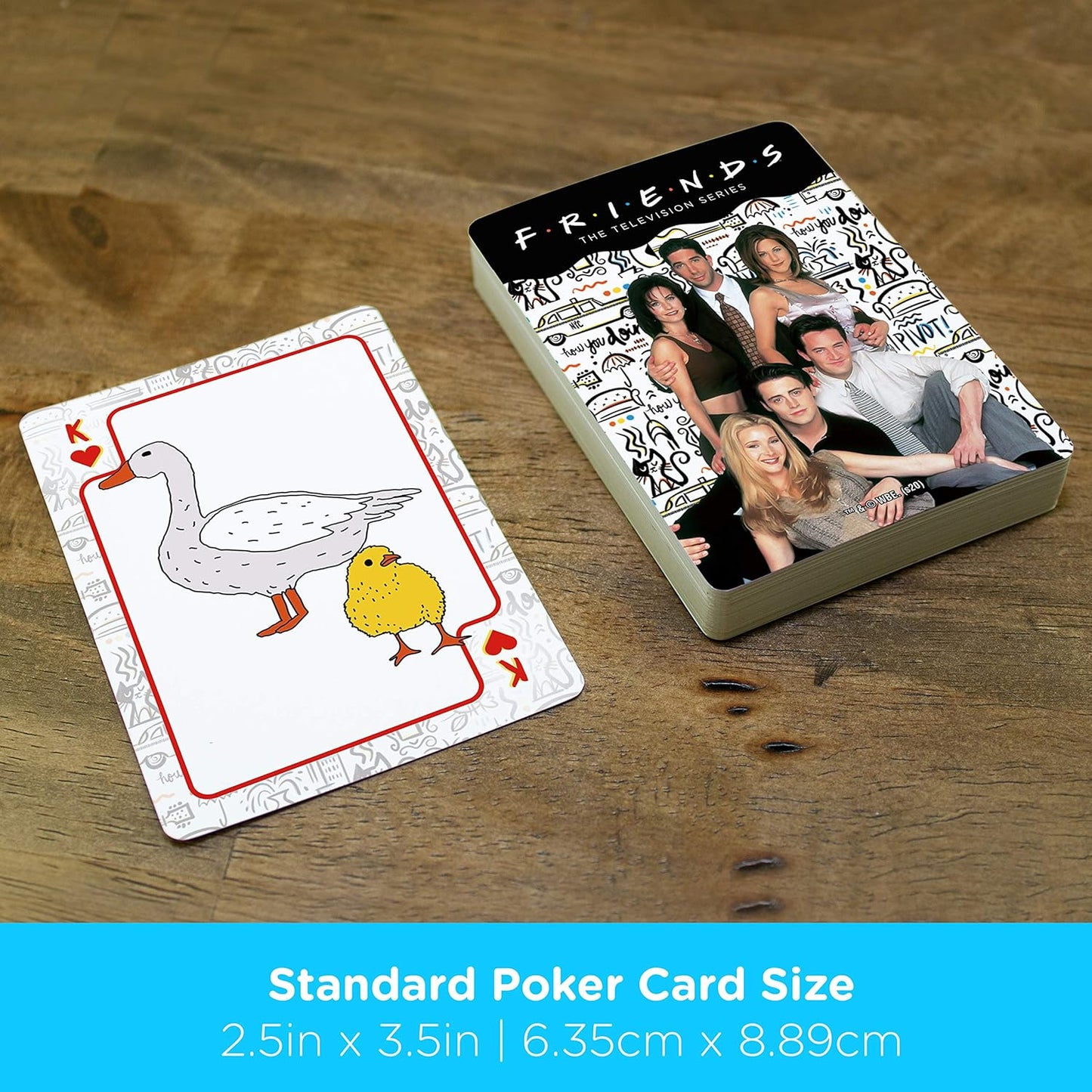 AQUARIUS Friends Icons Playing Cards