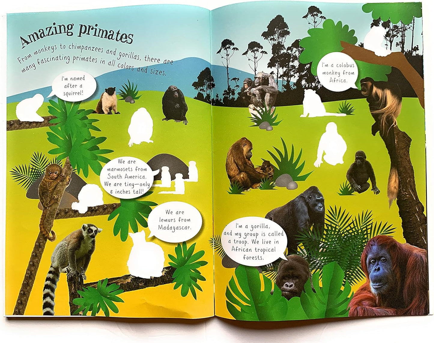 The Wild Sticker Activity Book (with Over 150 Stickers), Red, Blue, Green