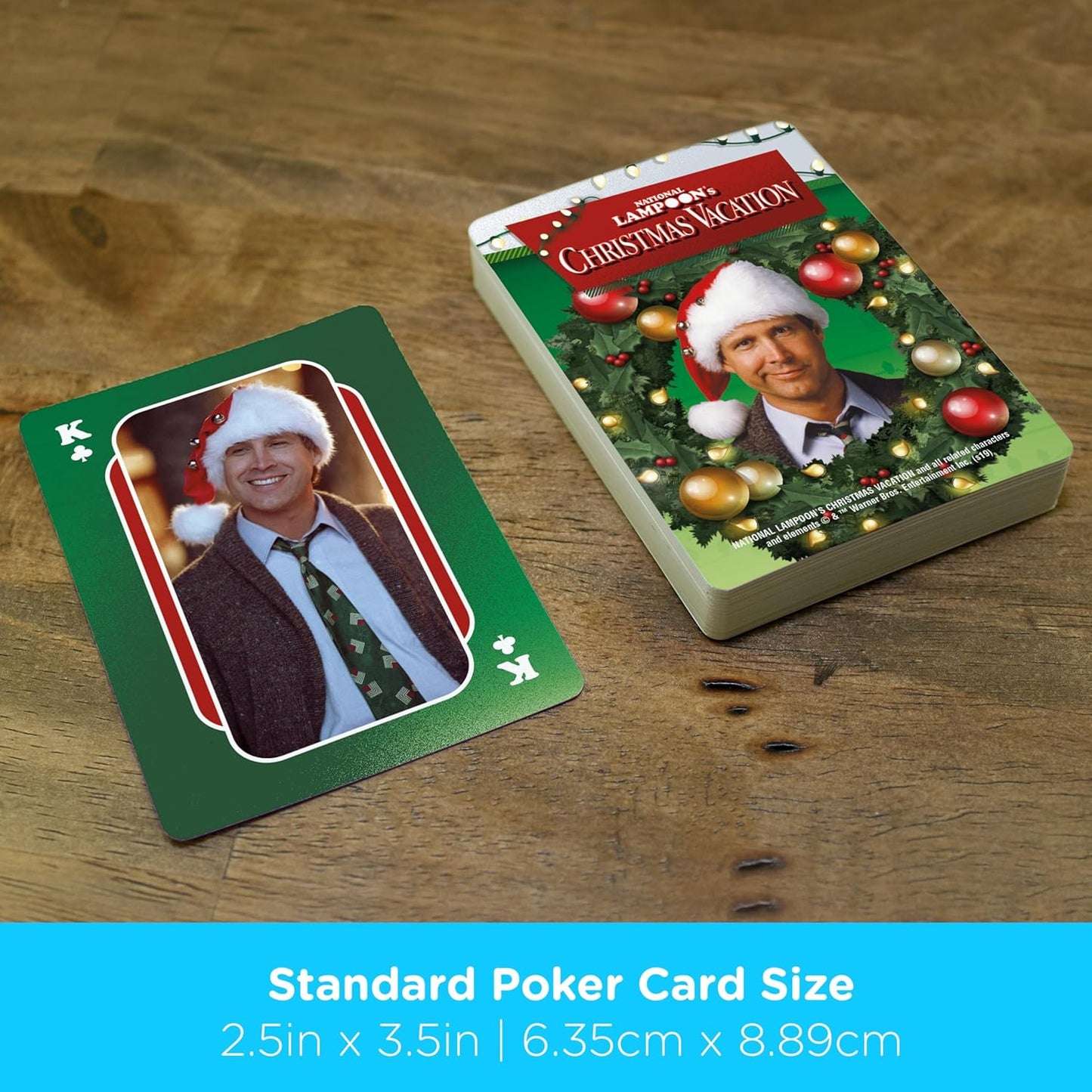 AQUARIUS Christmas Vacation Playing Cards - Christmas Vacation