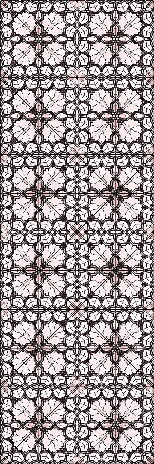 PELICAN INDUSTRIAL Deluxe School Locker Magnetic Wallpaper (Full Sheet Magnetic) - Full Cover Standard Half Lockers Pack of 12 Sheets - (Geometric vr54)