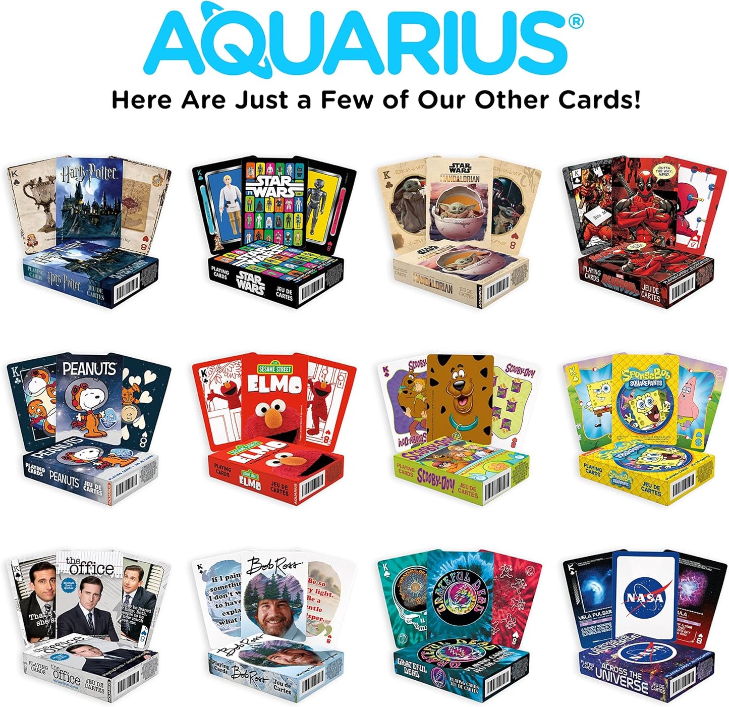 AQUARIUS Jurassic World Playing Cards – Jurassic World Themed Deck of Cards