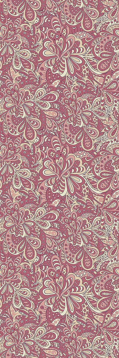 PELICAN INDUSTRIAL Deluxe School Locker Magnetic Wallpaper (Full Sheet Magnetic) - Full Cover Standard Half Lockers Pack of 12 Sheets - (Floral vr29)