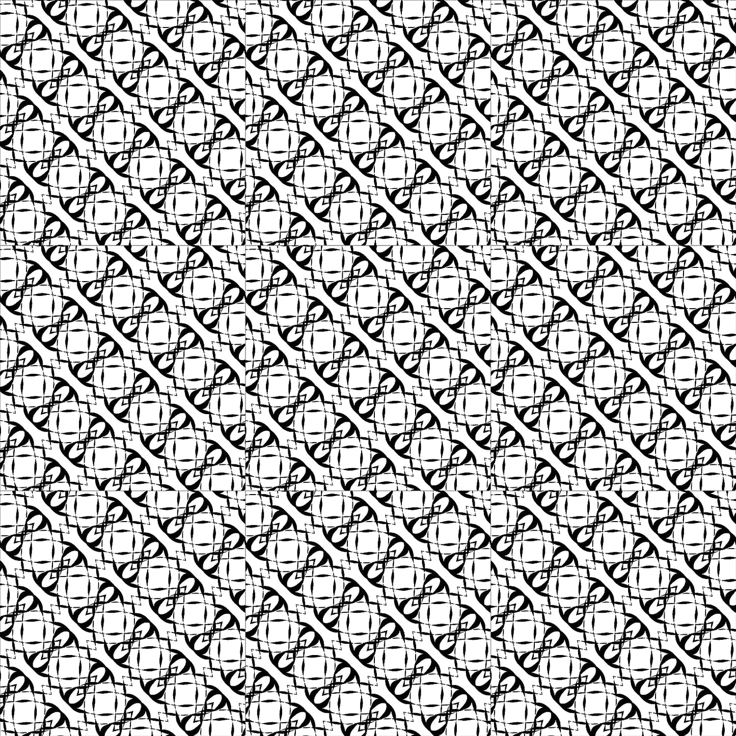 Deluxe School Locker Magnetic Wallpaper Full Cover Standard Half Lockers Pack of 12 Sheets - (Black and White Geometric vr48)