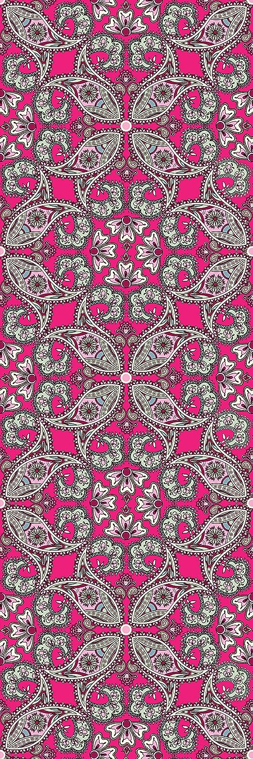 Deluxe School Locker Magnetic Wallpaper (Full sheet Magnetic) - Full Cover Standard Half Lockers - Trimmable, Easy Install, Remove & Reuse - Pack of 12 Sheets - (Floral with Flowers vr31)