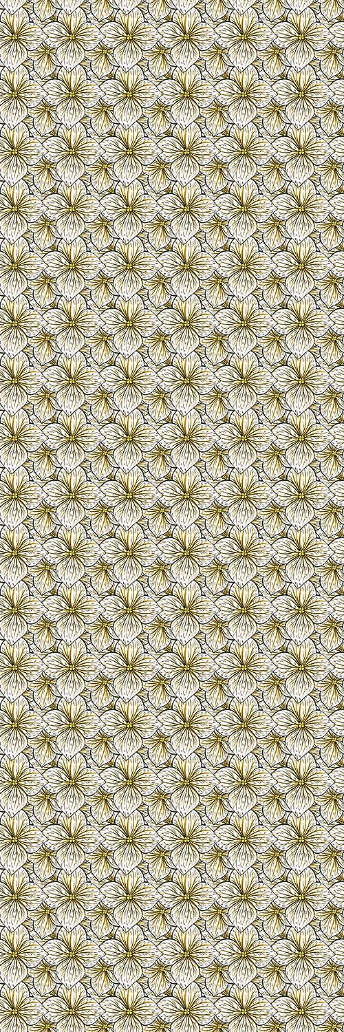 PELICAN INDUSTRIAL Deluxe School Locker Magnetic Wallpaper (Full Sheet Magnetic) - Full Cover Standard Half Lockers Pack of 12 Sheets - (Flowers vr46)