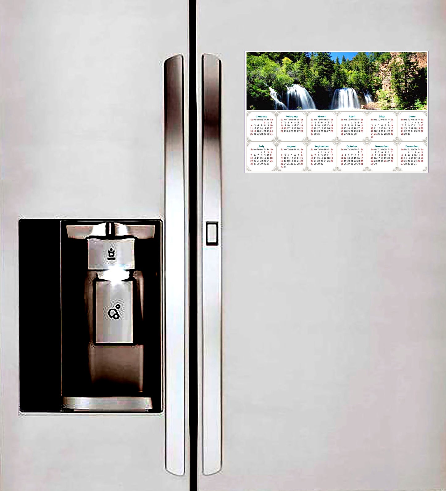 2026 Magnetic Calendar - Calendar Magnets - Today is my Lucky Day - Edition #30
