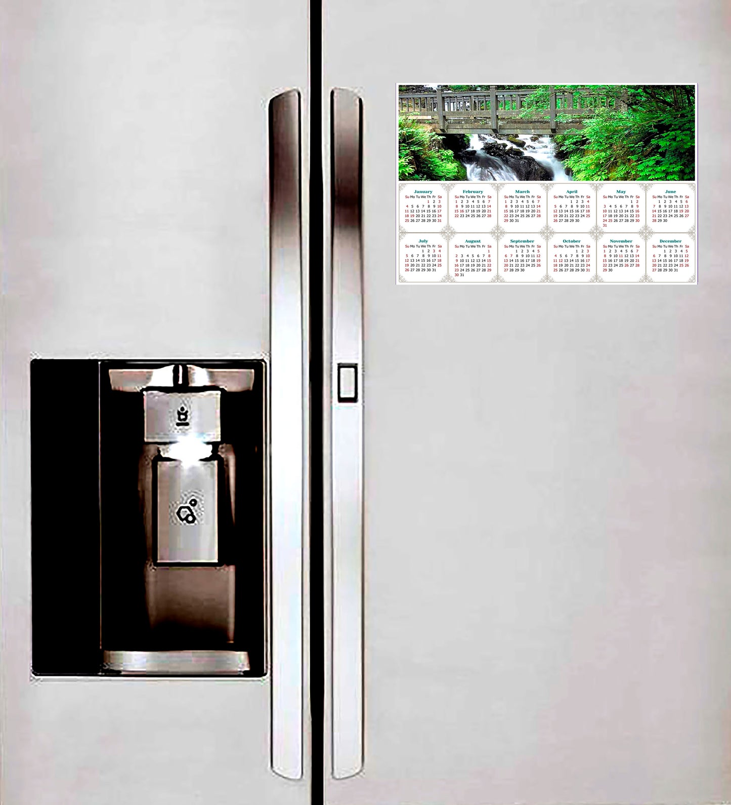 2026 Magnetic Calendar - Calendar Magnets - Today is My Lucky Day - Edition #14