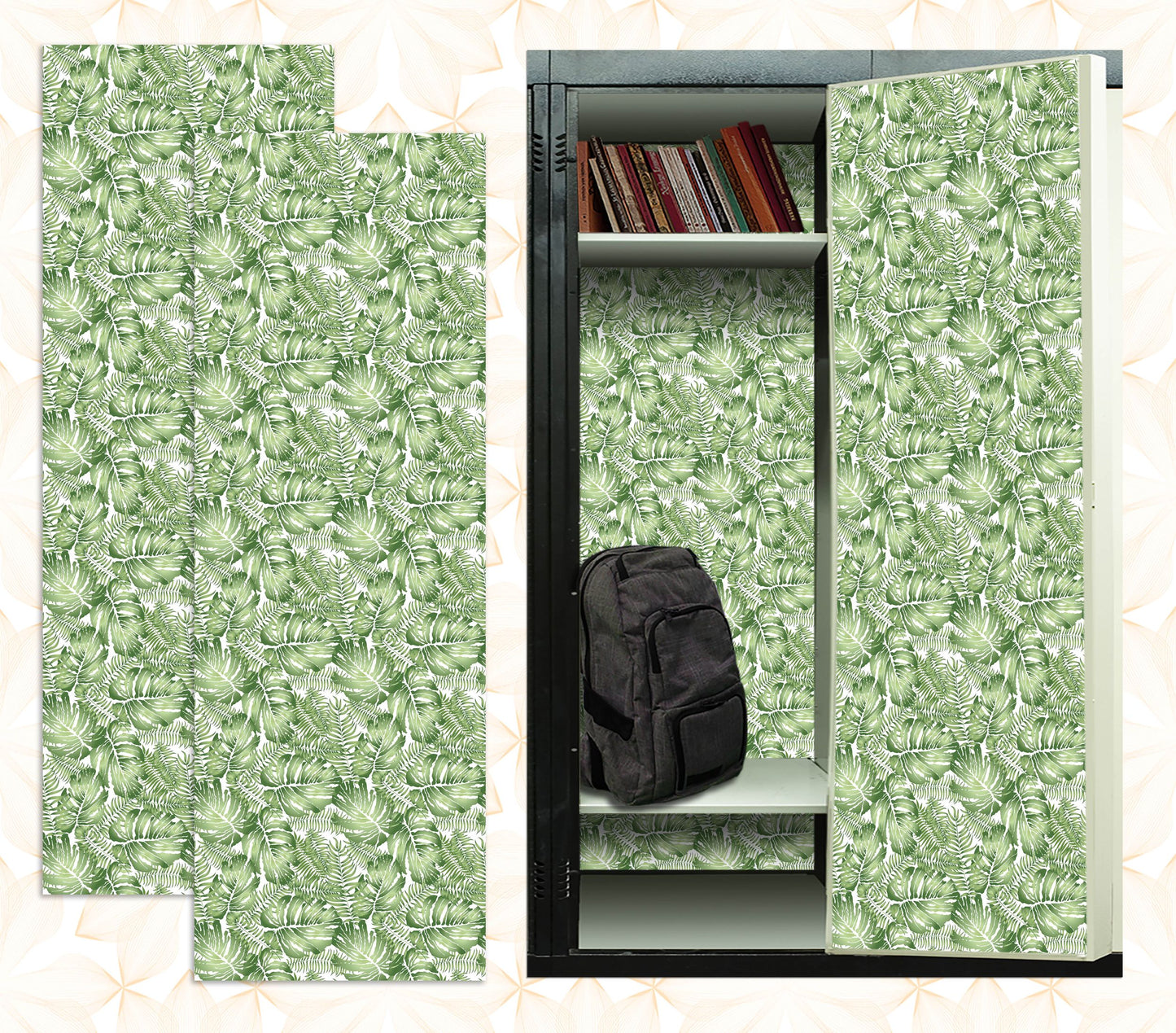 Magnetic Locker Wallpaper - Pack of 2 Rolls - (vr62)