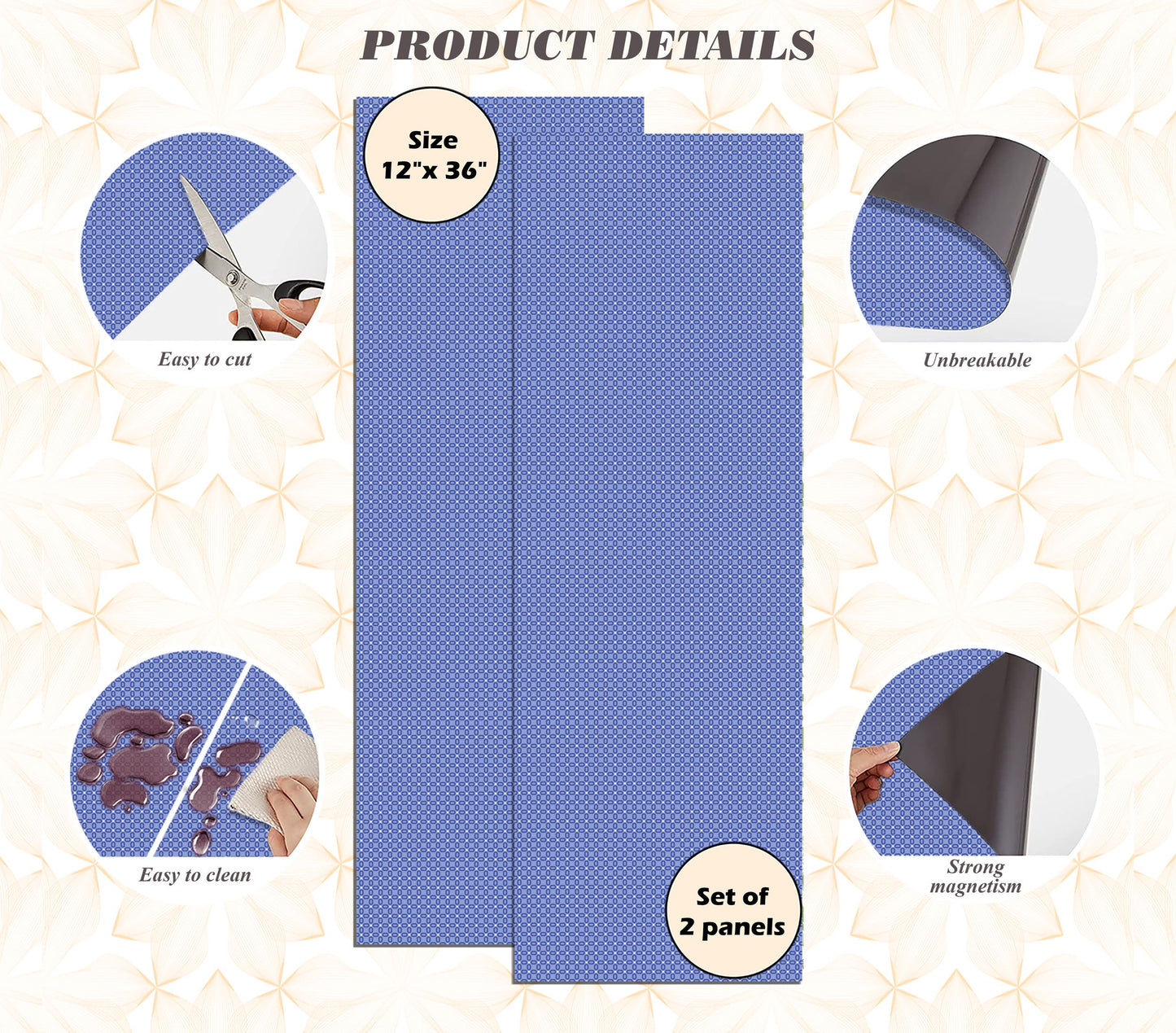 Magnetic Locker Wallpaper - Pack of 2 Rolls - (vr45)