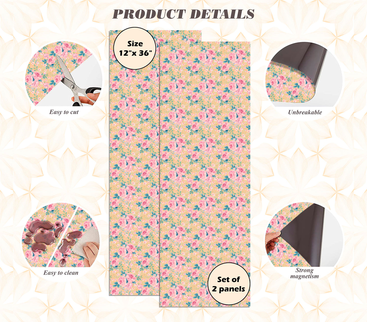 Magnetic Locker Wallpaper - Pack of 2 Rolls - (vb17)