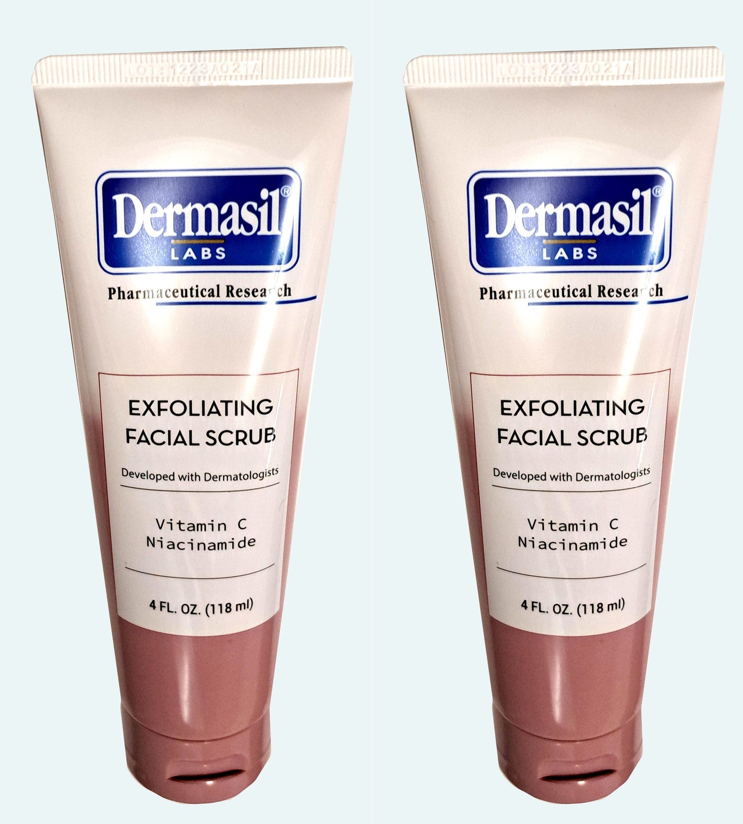 Dermasil Labs - Pharmaceutical Research - Exfoliating Facial Scrub Vitamin C & Niacinamide 4fl oz