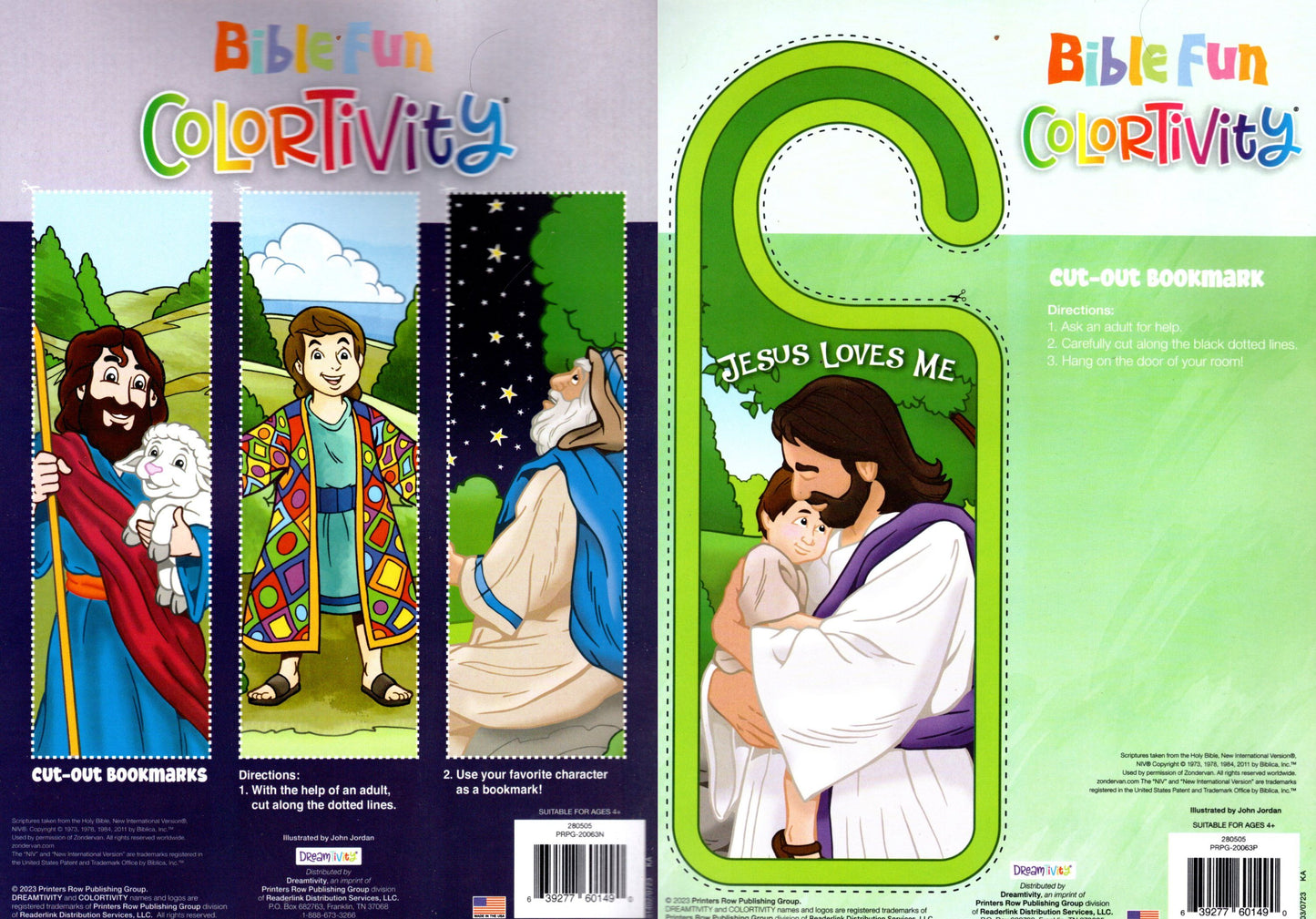 Bible Fun - Read and Color - Faithful and True and Trust Him Always - Book