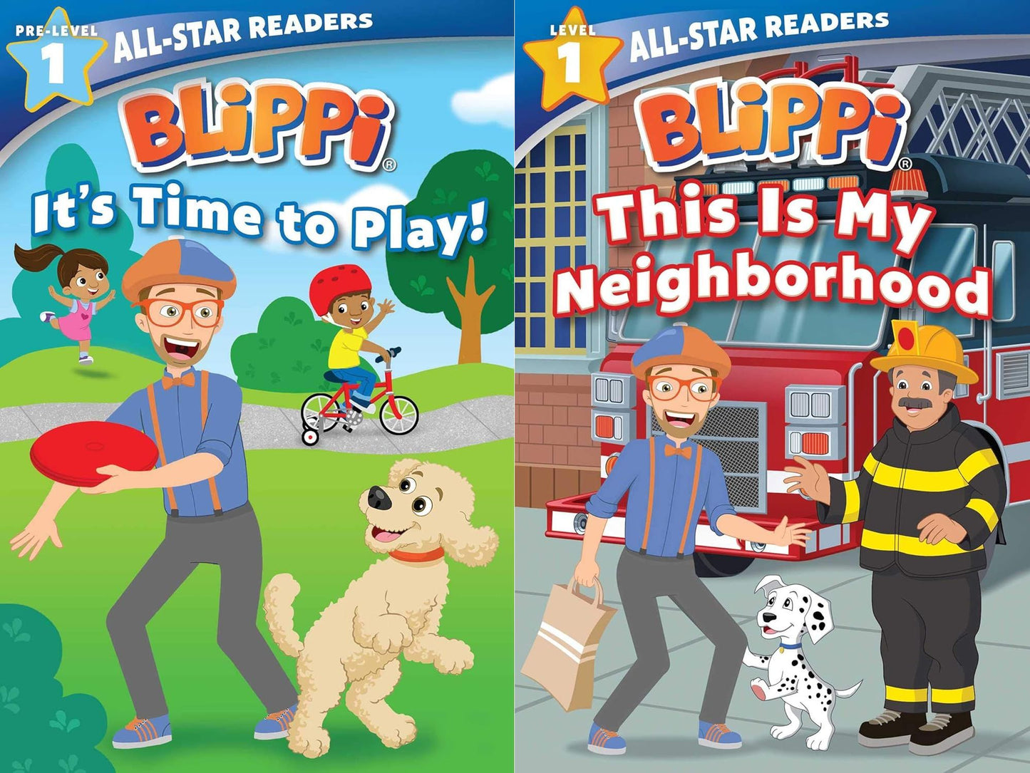 Blippi: This Is My Neighborhood & It's Time to Play All-Star Reader Level 1