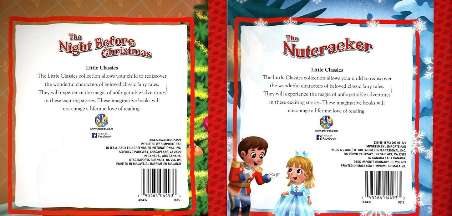 The Christmas Little Classics collection - Classic Fairy Tales (Set of 2)