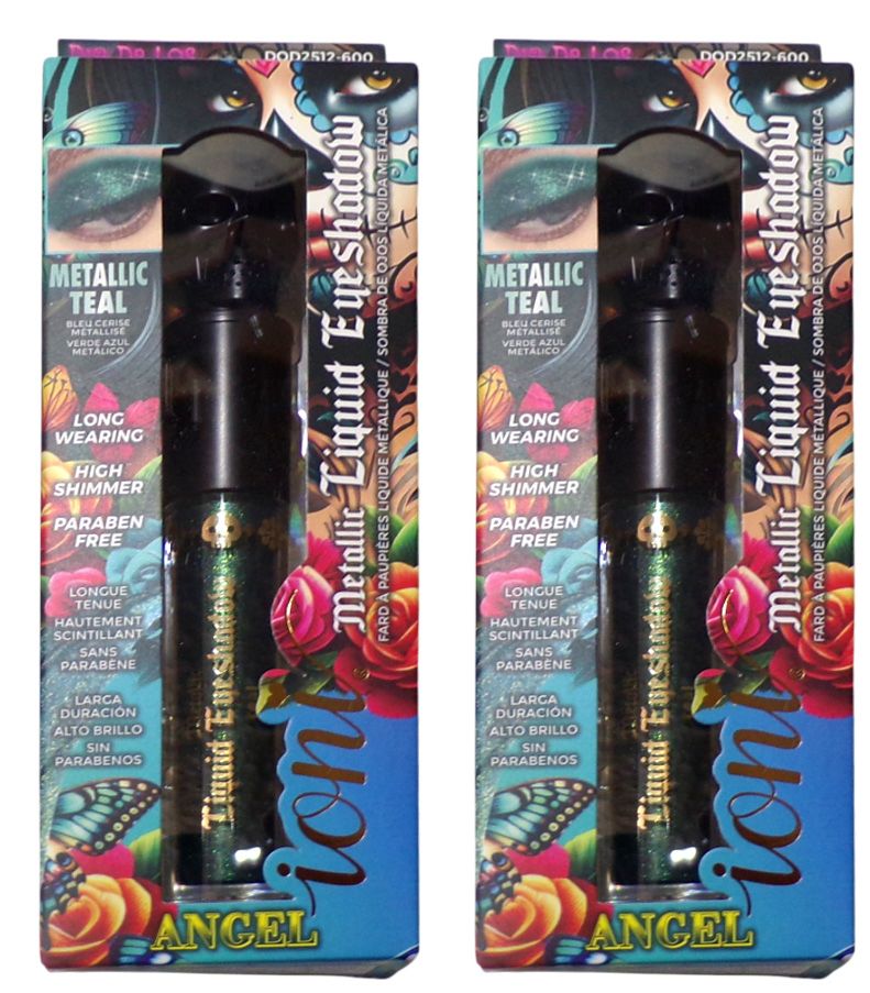 Ioni Metallic Teal Metallic Liquid Eyeshadow Angel (Set of 2)