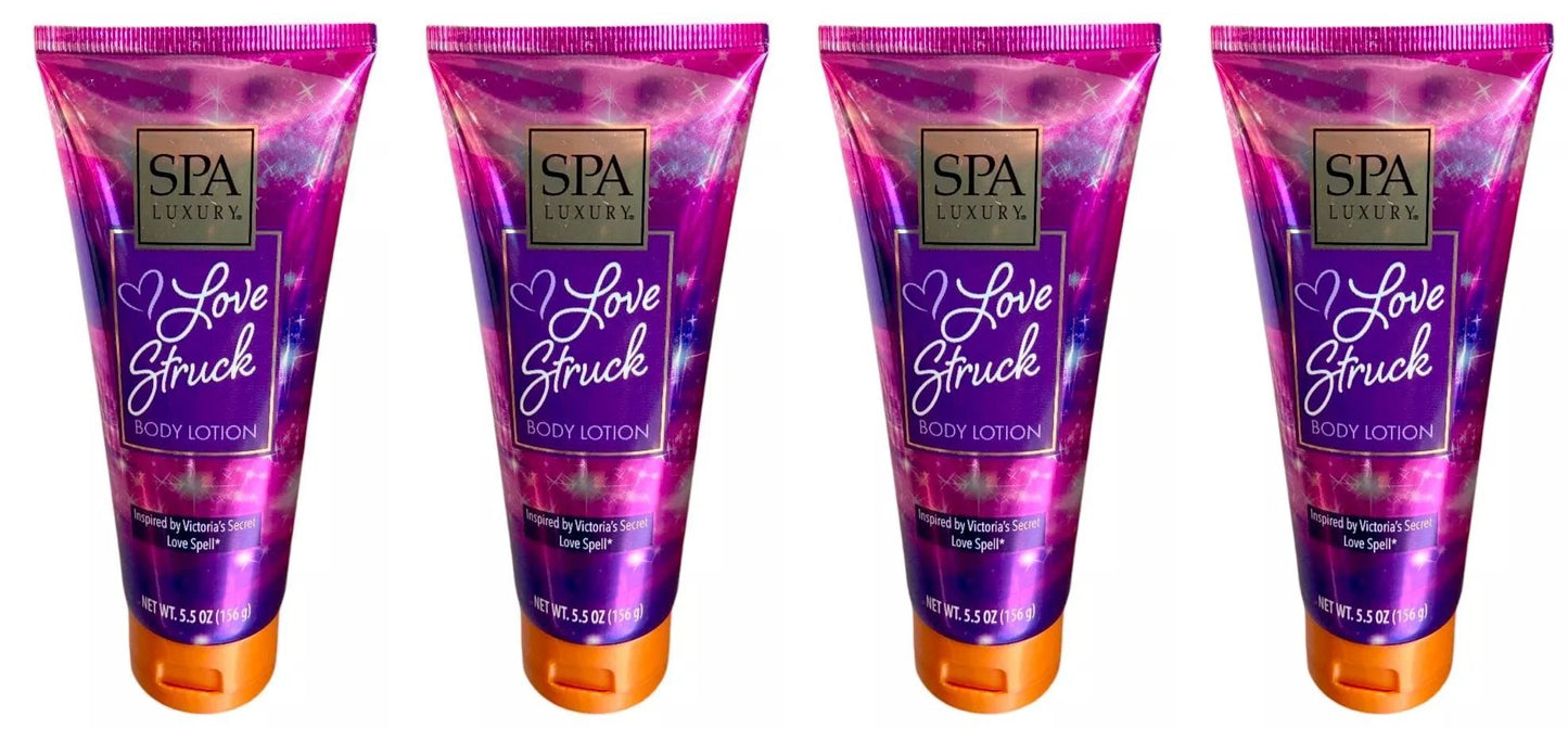 LOVE STRUCK BODY LOTION 5.5 OZ (Set of 4 Pack)