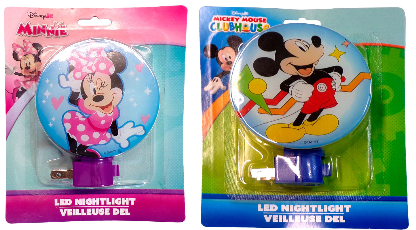 Disney Minnie & Mickey - Night Light (Set of 2)