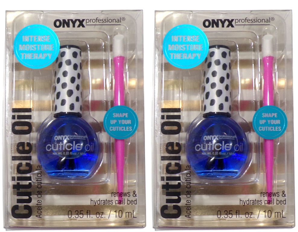 ONYX Professional CUTICLE OIL + Cuticle Pusher INTENSE MOISTURE THERAPY Set
