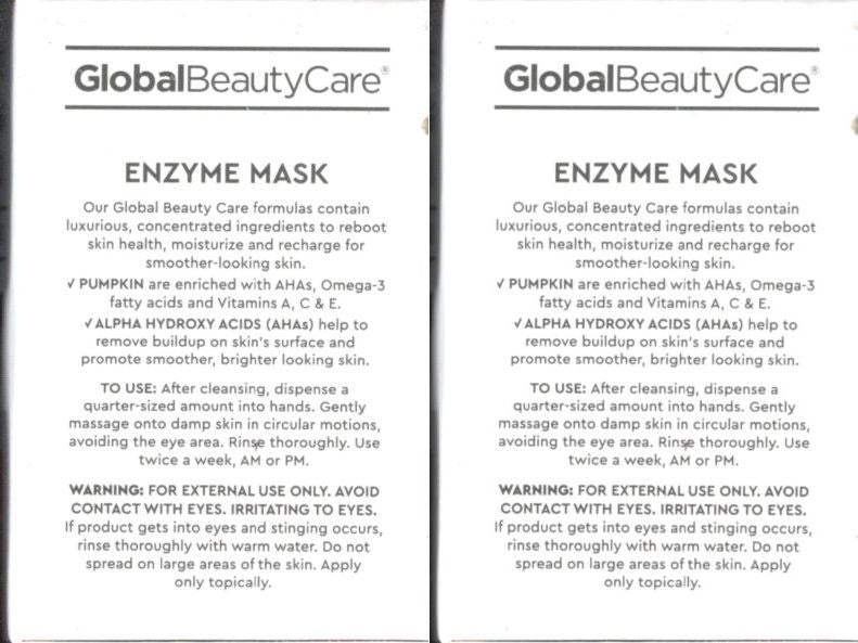 Resurfacing & Exfoliating Enzyme with pumpkin & AHa's 1,7fl oz 50ml (Set of 2 Pack)