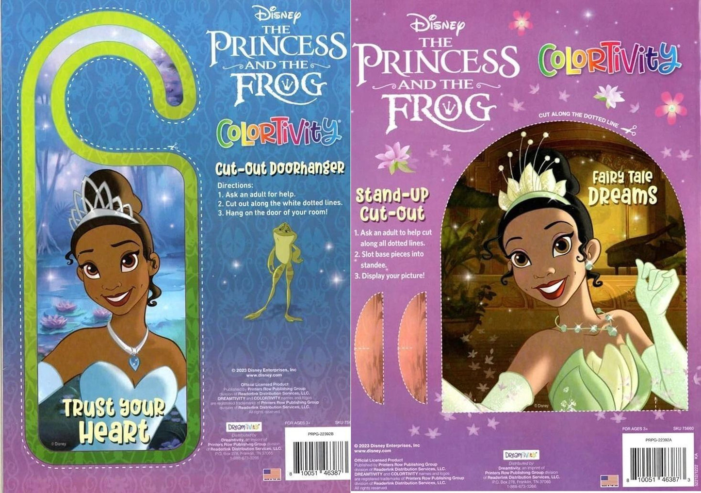 The Princess and the Frog - The Trust your Heart &Fairy Tale Dream - Book