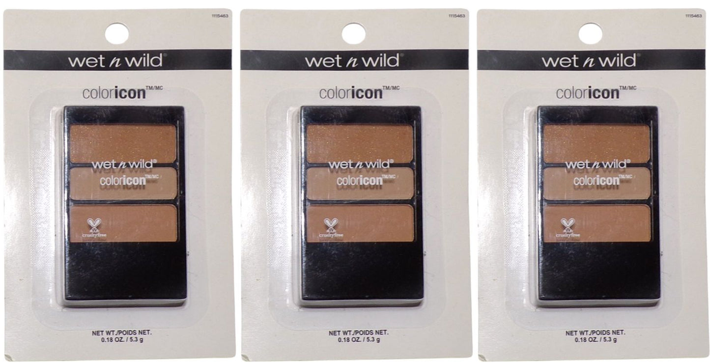 wet n wild coloricon eyeshadow v.4 (Set of 3)