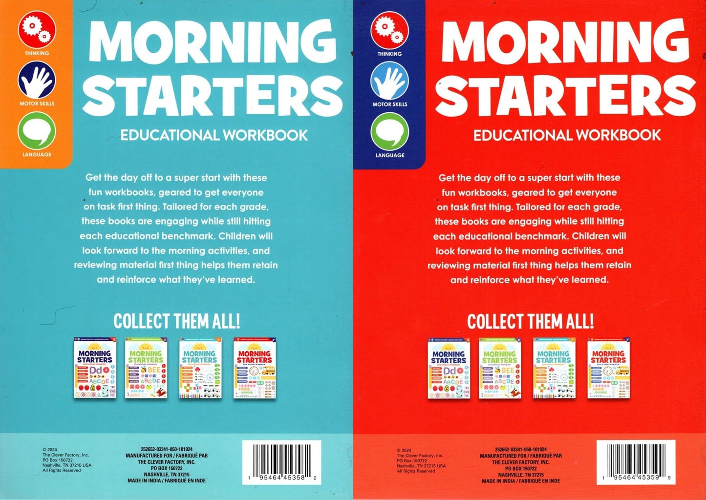 1st & Second Grade - Morning Starters Includes: Reading - Math - Grammars v 19