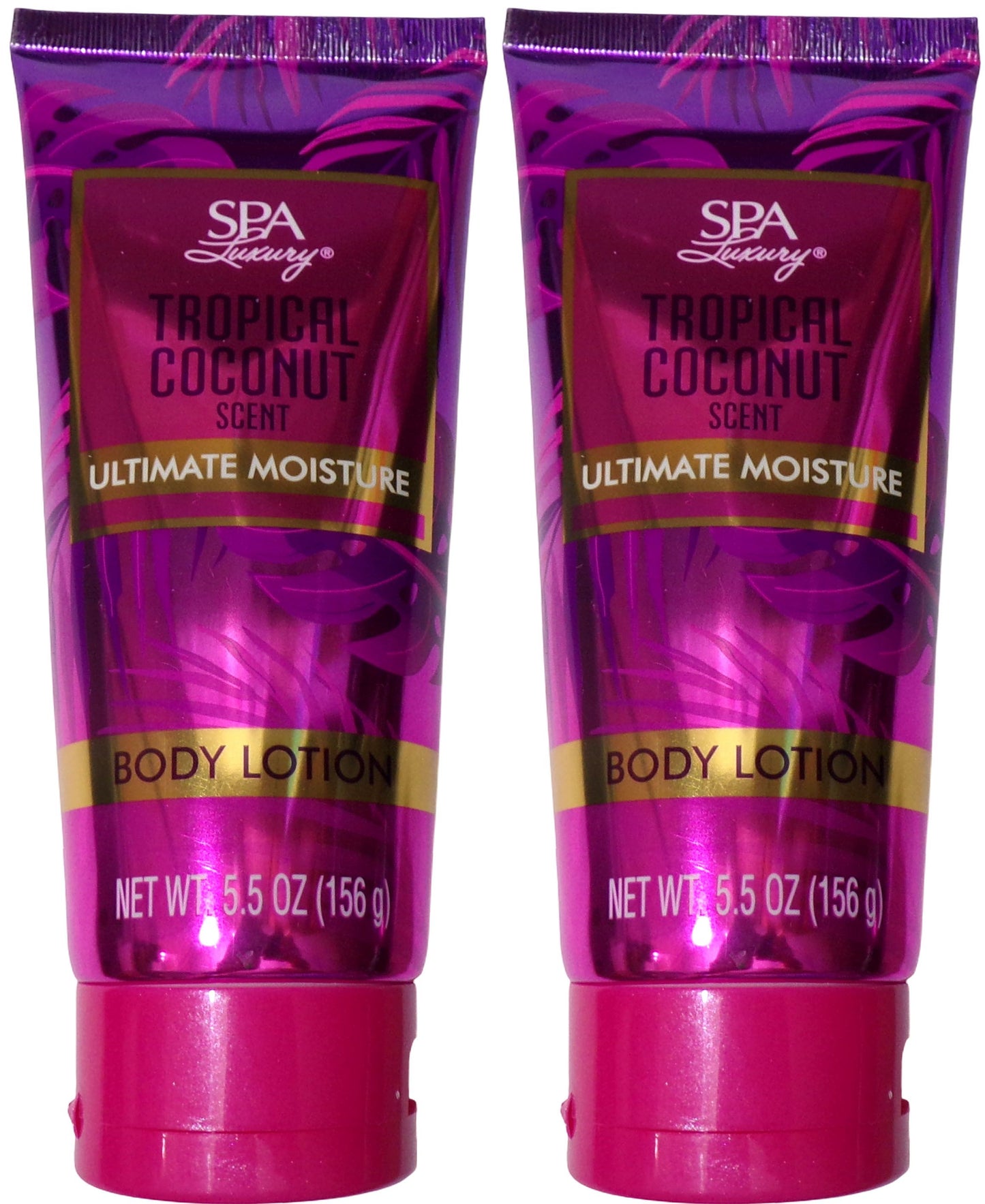 Spa Luxury Tropical Coconut Ultimate Moisture - Body Lotion 5.5oz Set