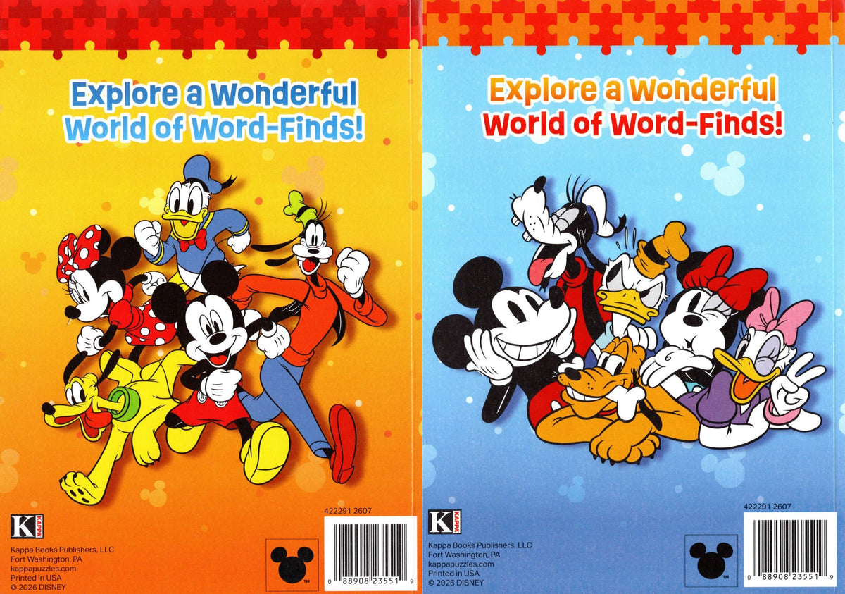 Disney Word-Finds - Puzzles Activity Book. Vol.3-4