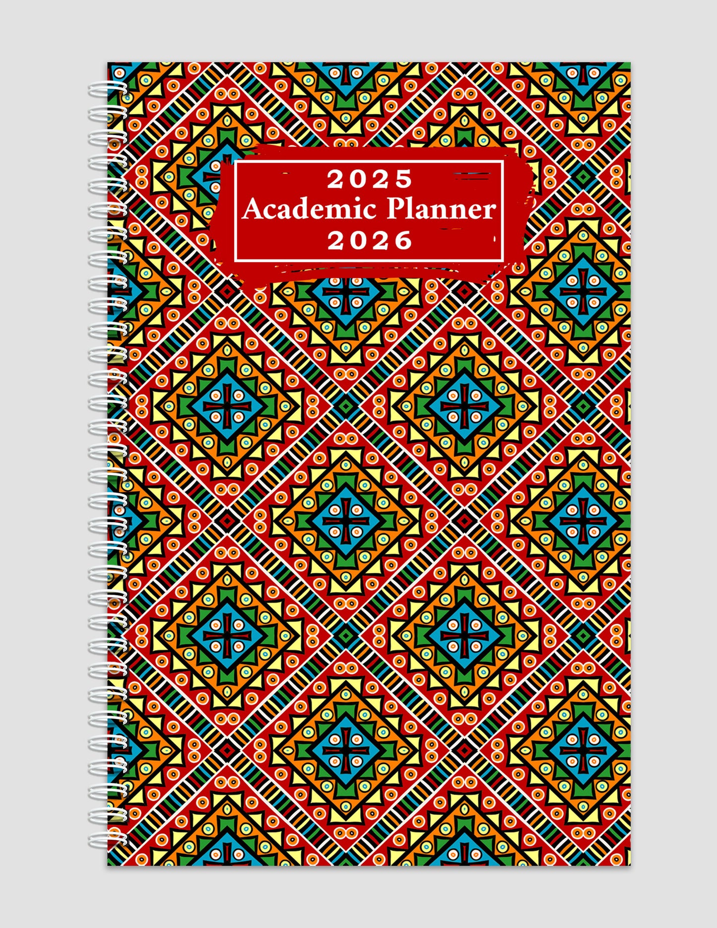 2025-2026 Student Academic Planner Calendar - School College Weekly Agenda #02