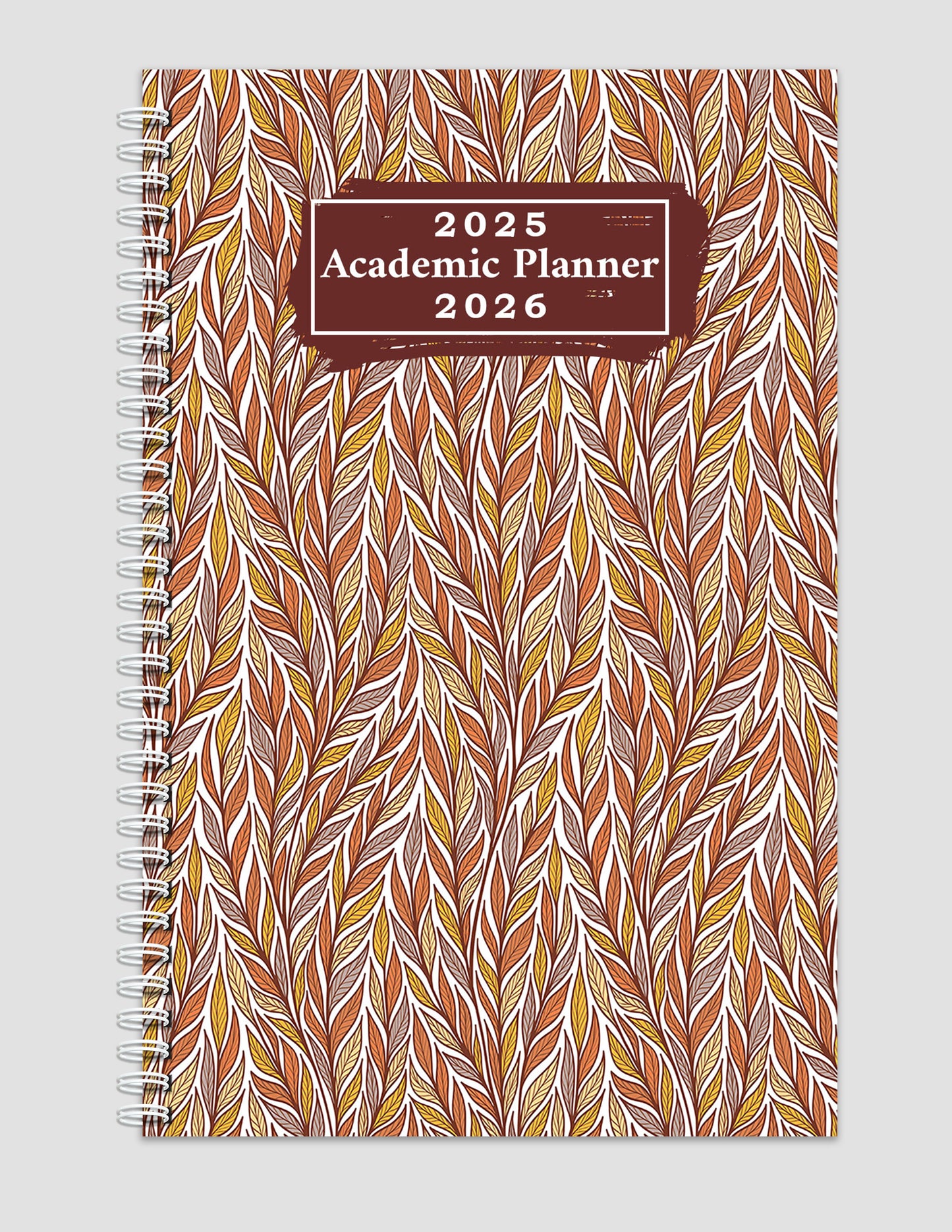 2025-2026 Student Academic Planner Calendar - School College Weekly Agenda #015