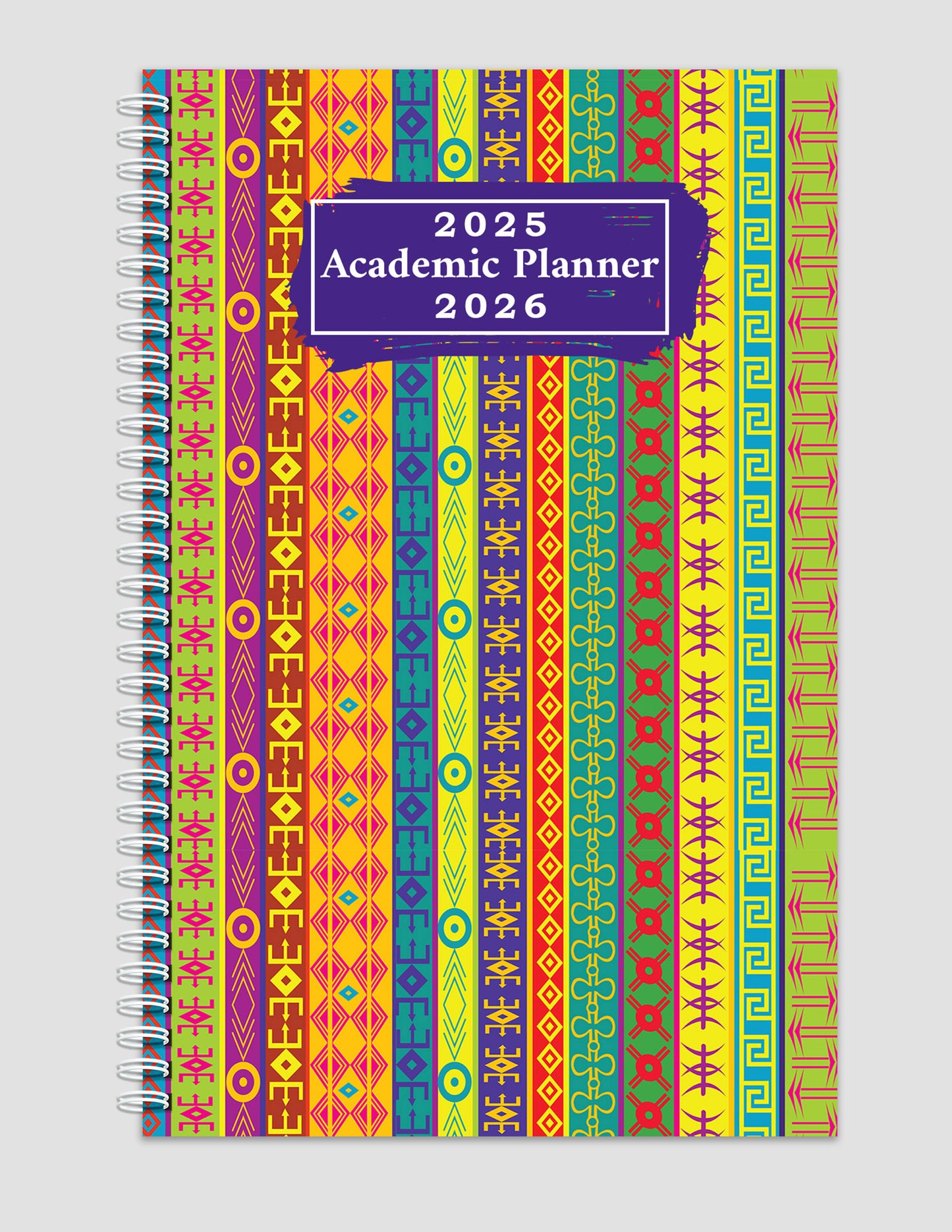 2025-2026 Student Academic Planner Calendar - School College Weekly Agenda #031