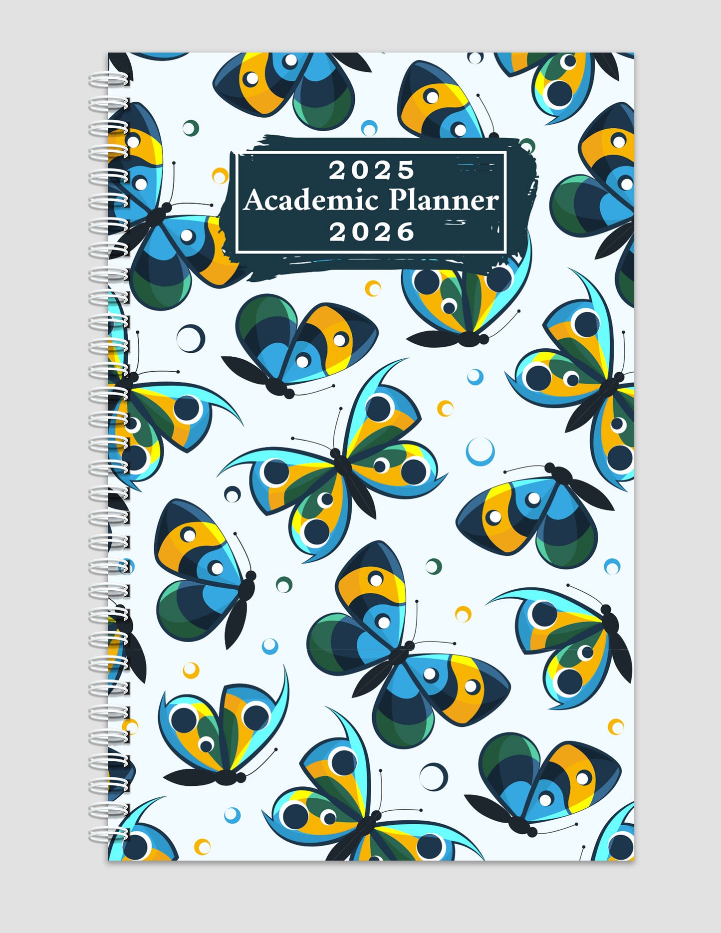 2025-2026 Student Academic Planner Calendar - School College Weekly Agenda #035