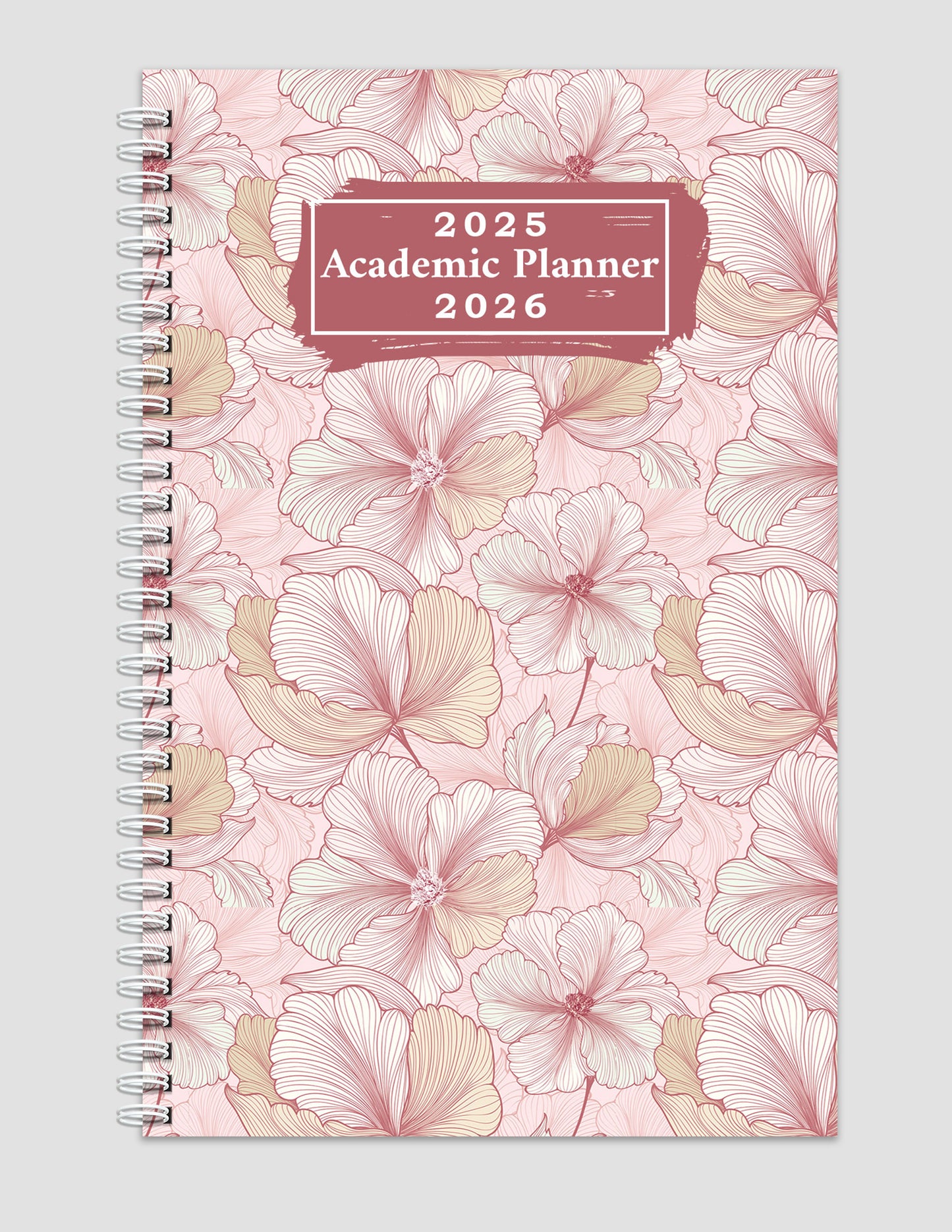 2025-2026 Student Academic Planner Calendar - School College Weekly Agenda #010