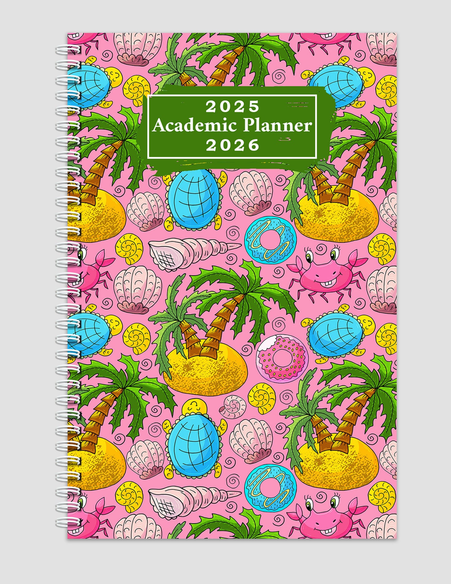2025-2026 Student Academic Planner Calendar - School College Weekly Agenda #026