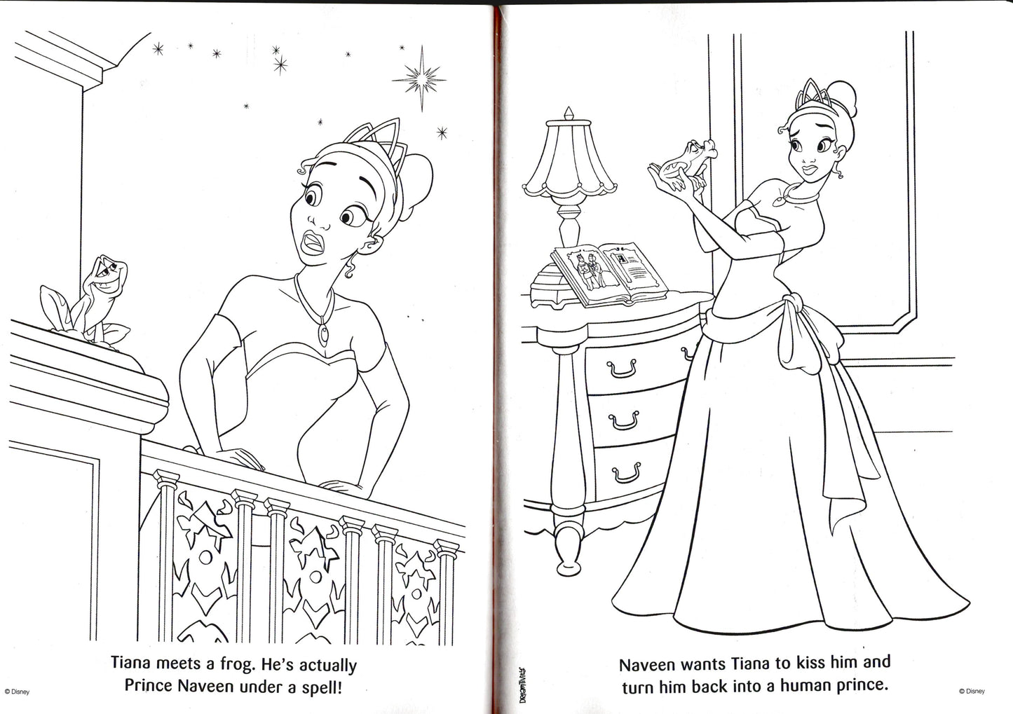 The Princess and the Frog & Beauty and the Beast - Coloring & Activity Book v2