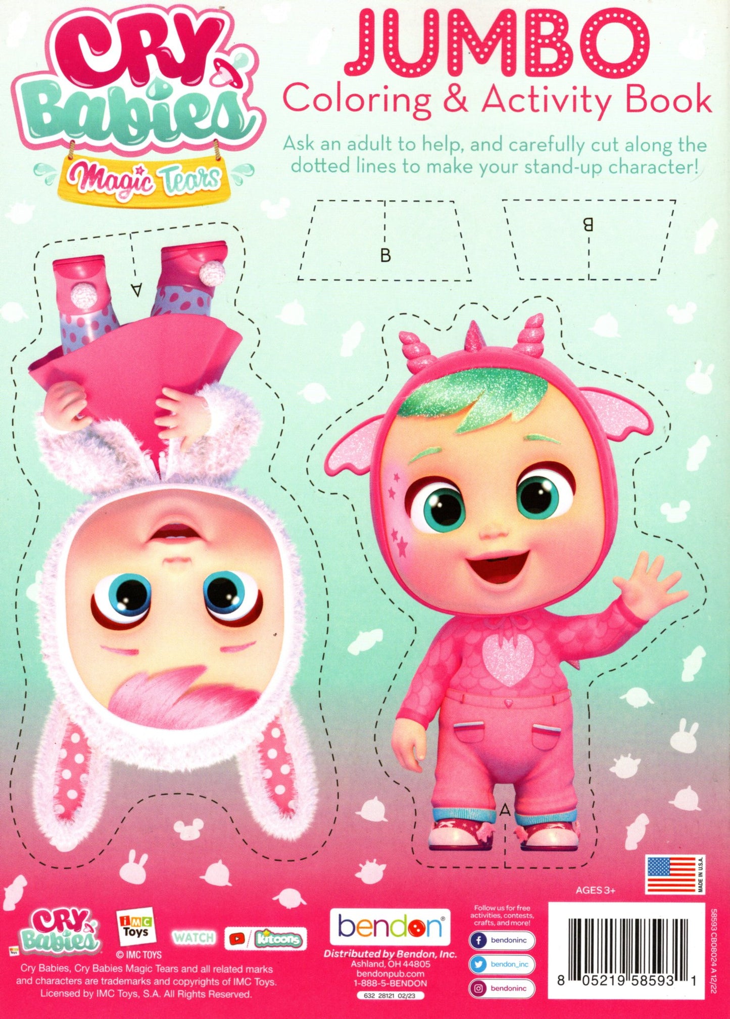 Cry Babies Magic Tears - Jumbo Coloring & Activity Book