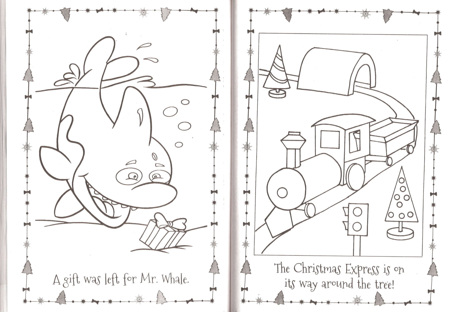 Special Delivery & The Night Before - Jumbo Coloring & Activity Book (Set of 2)