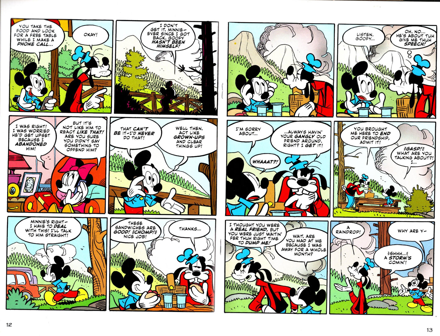 Disney Mickey Mouse Comics Book - Issue 5,6