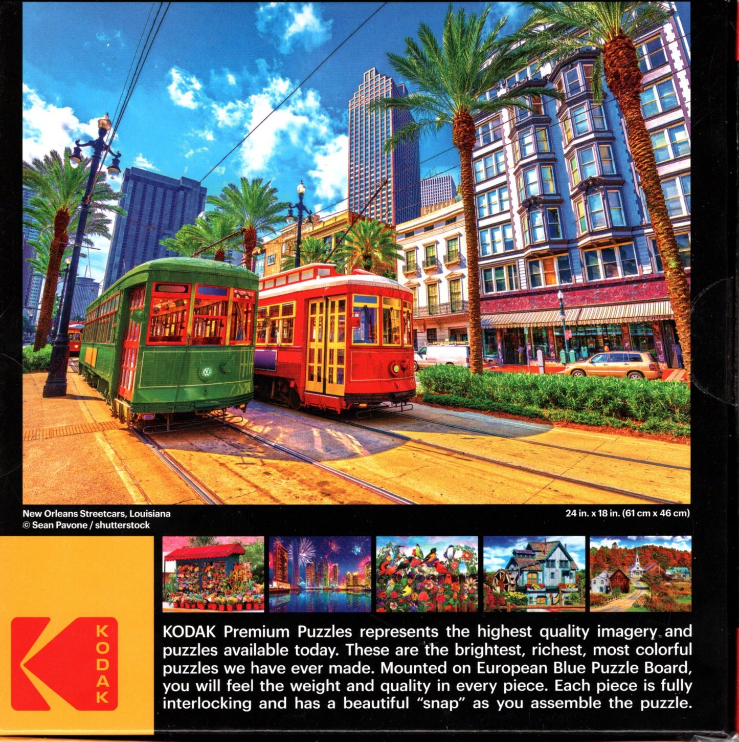 New Orleans Streetcars, Louisiana ~ 550 Kodak Premium Puzzles