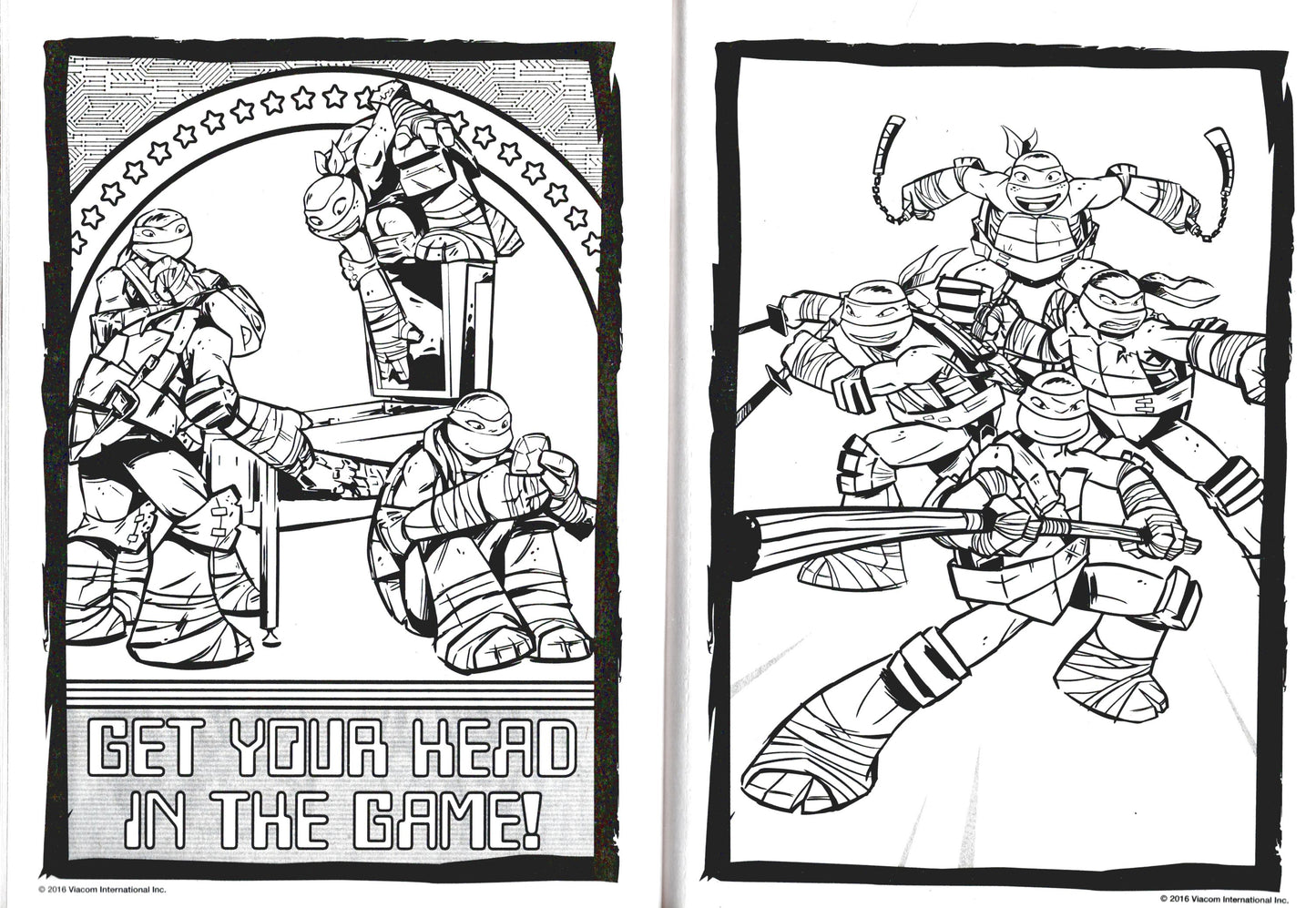 Teenage Mutant Ninja Turtles - Game On! - Jumbo Coloring & Activity Book