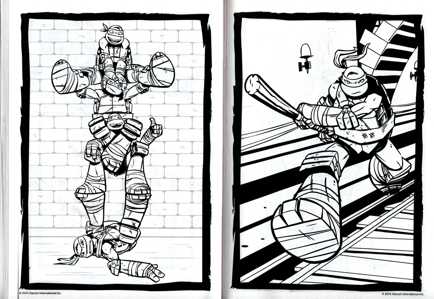 Teenage Mutant Ninja Turtles - Game On! - Jumbo Coloring & Activity Book