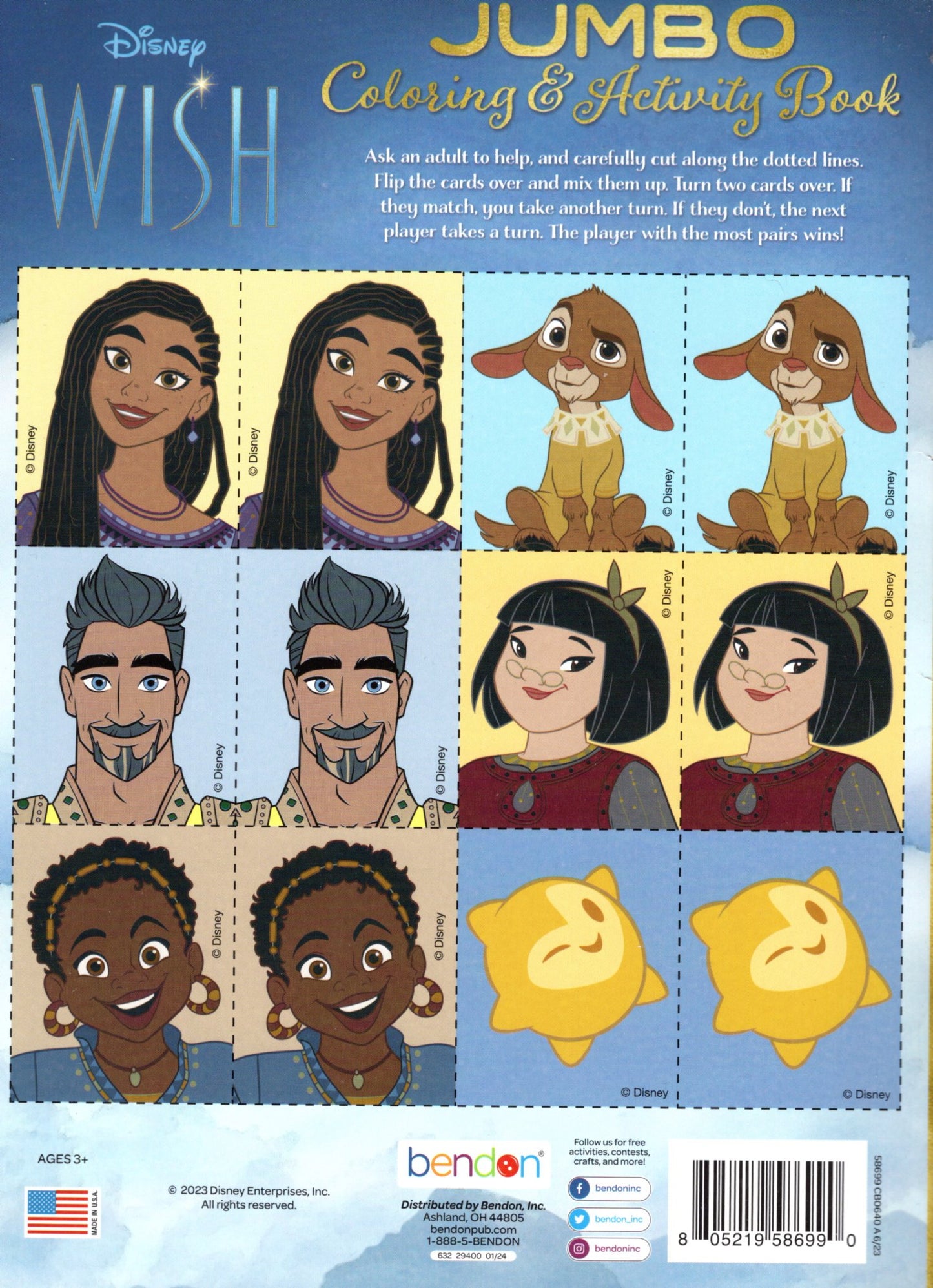 Disney Wish - Coloring & Activity Book v2