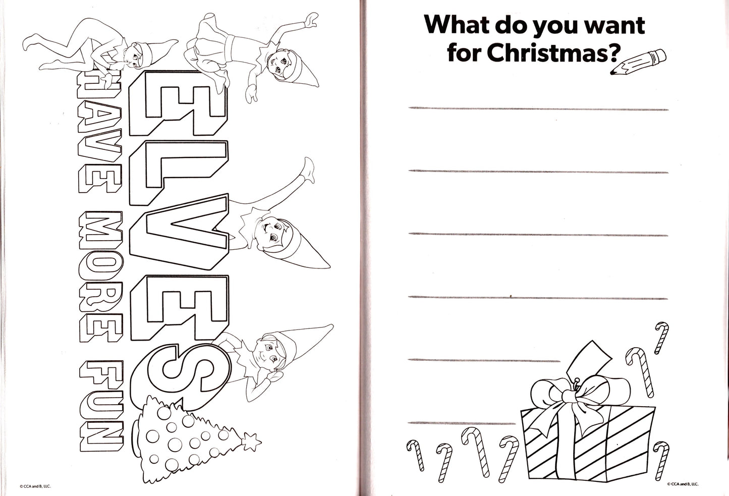 The Elf on The Shelf - Holiday and Christmas - Activity Book v5