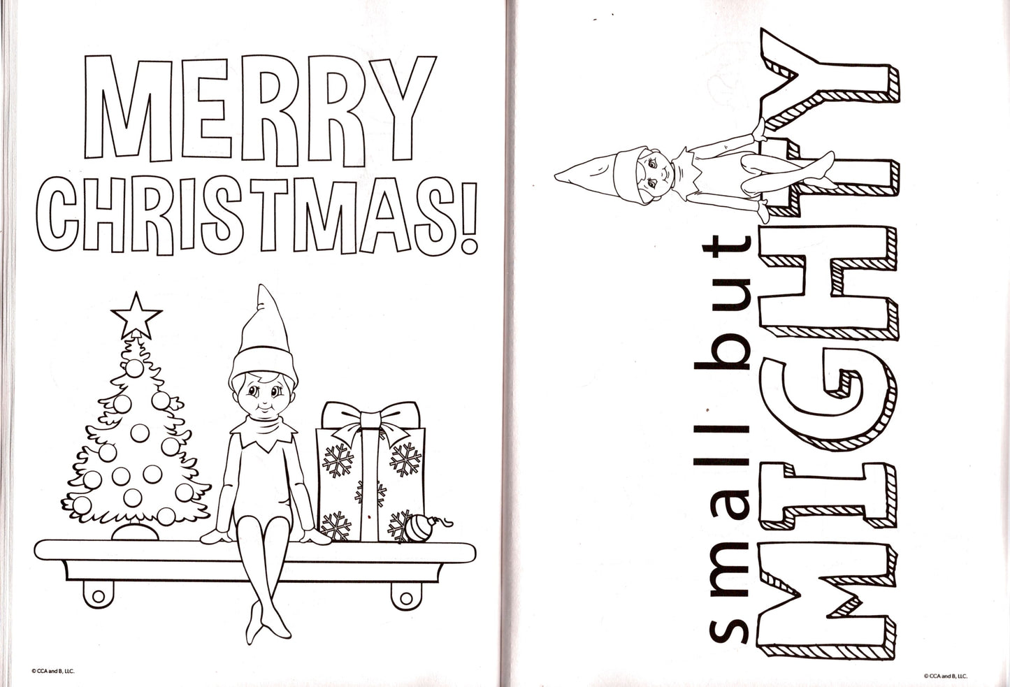 The Elf on The Shelf - Holiday and Christmas - Activity Book v5